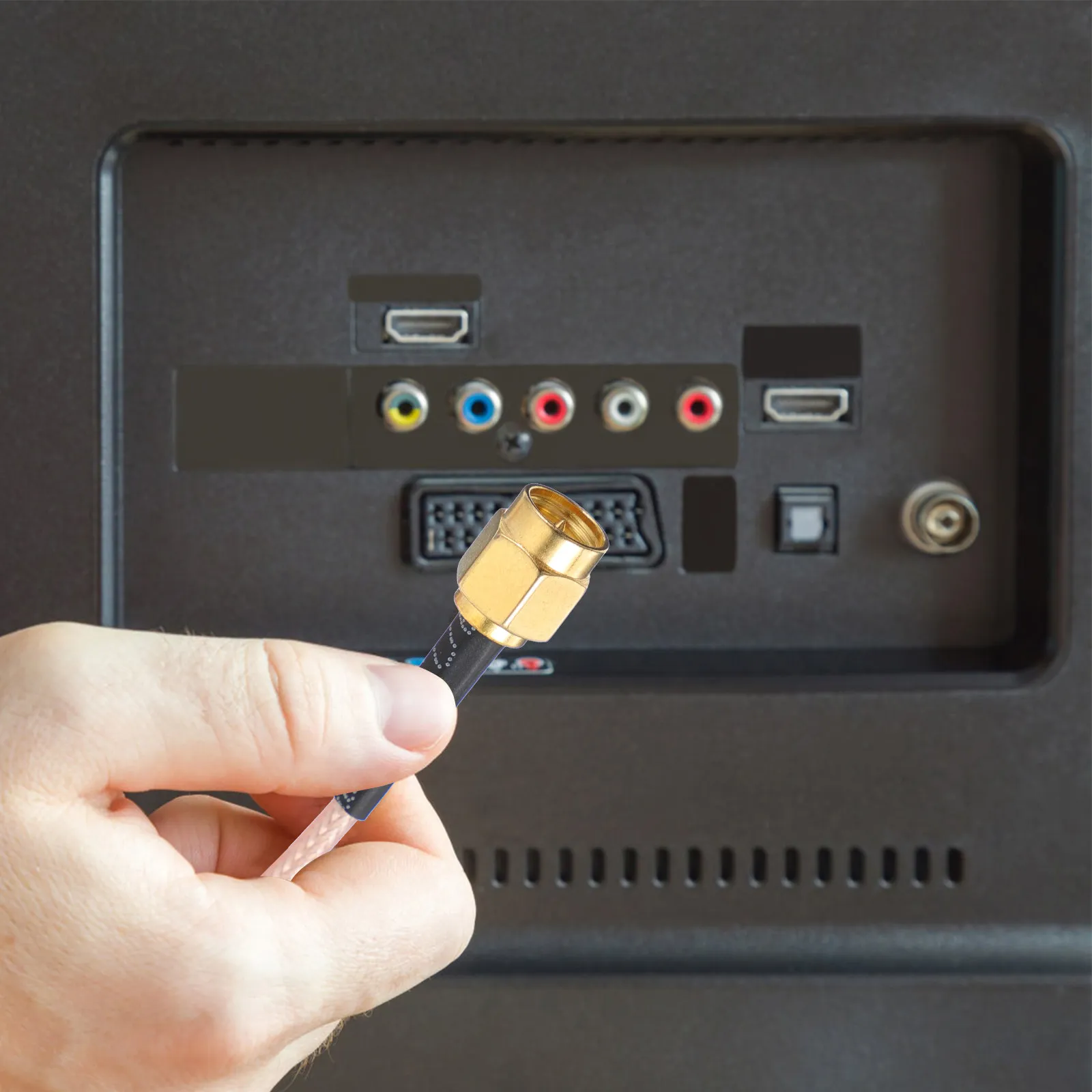 2Pcs Coax Cable Mal…