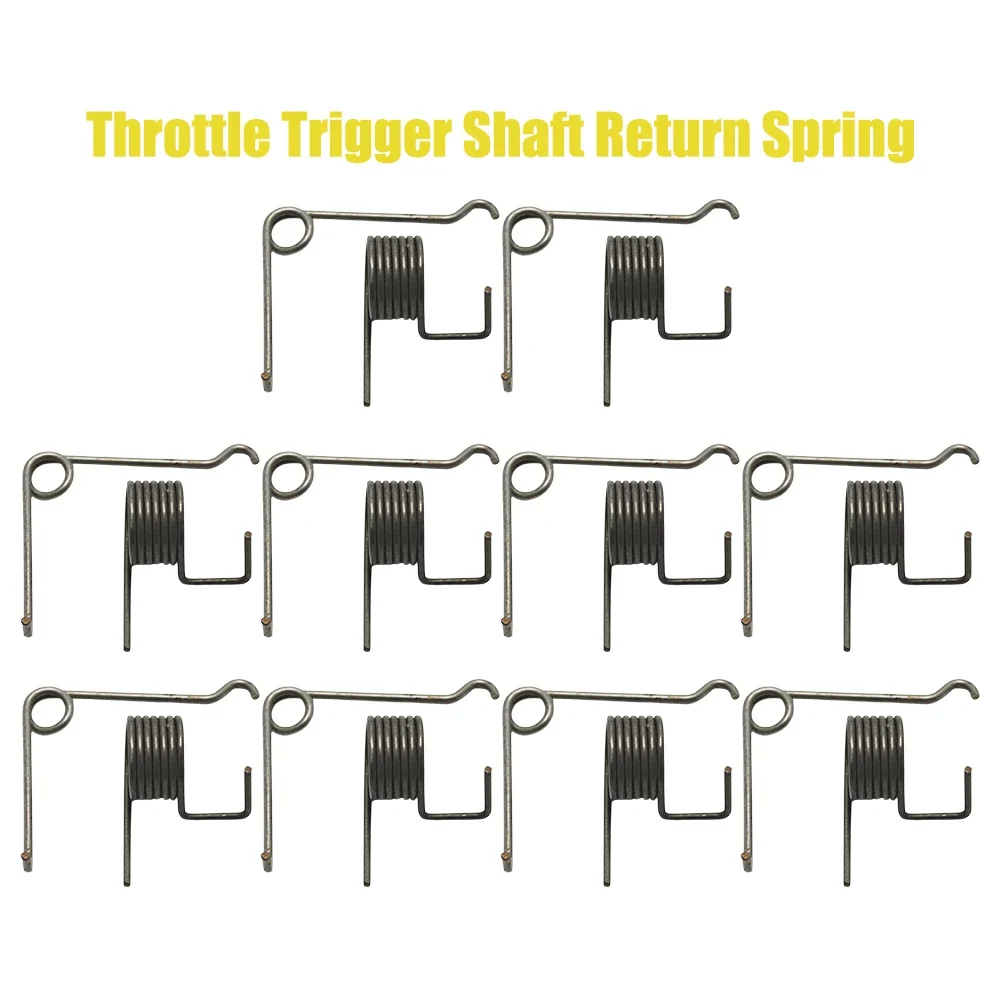 10pcs/lot Throttle Trigger Shaft Return Spring for Husqvarna 272 268 162 181 266 61 66 281 288 262 Chainsaw 501528801