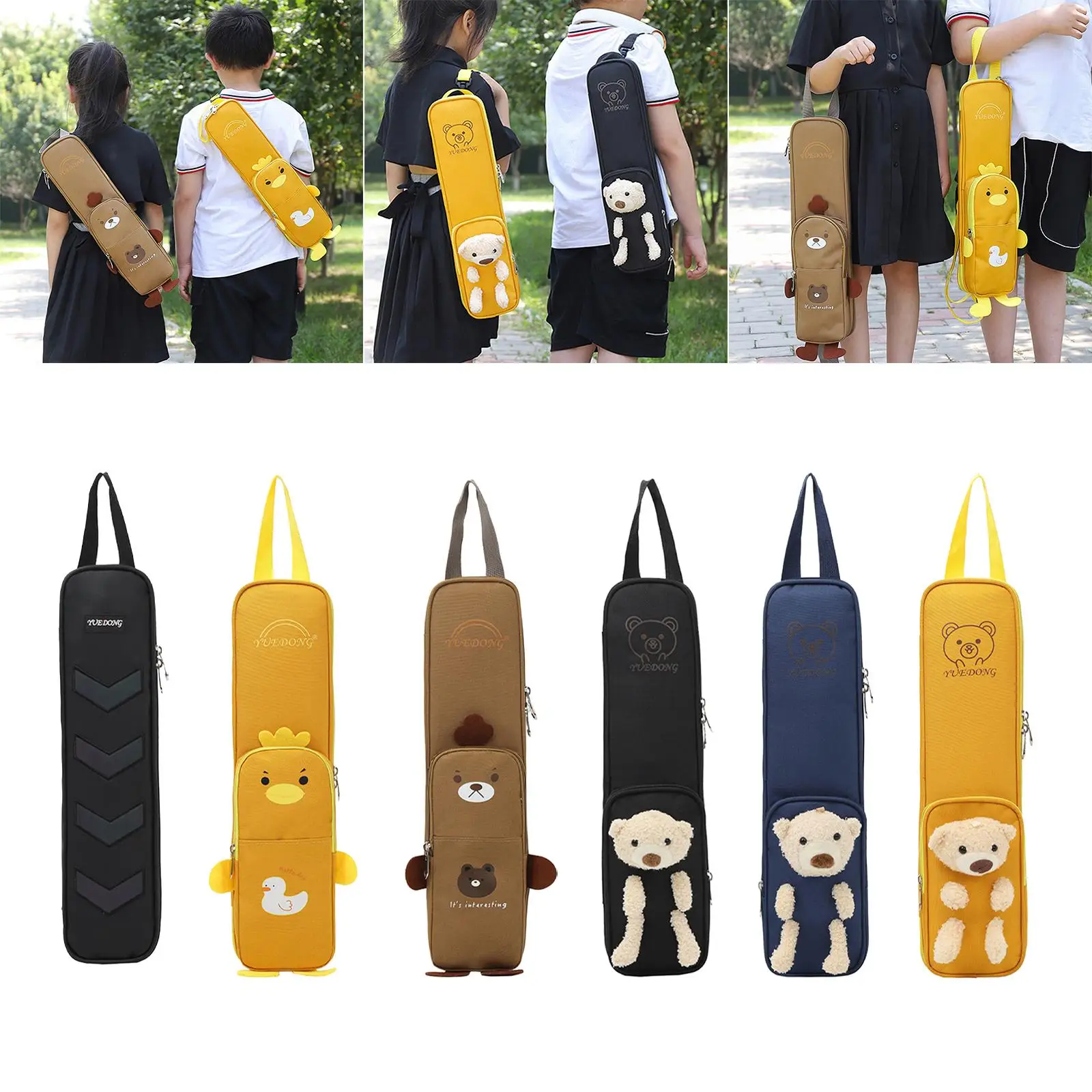 กันน้ํา Drum Stick Mallet กระเป๋า Drumstick Case ทนทานสําหรับกระเป๋าสะพาย Gig