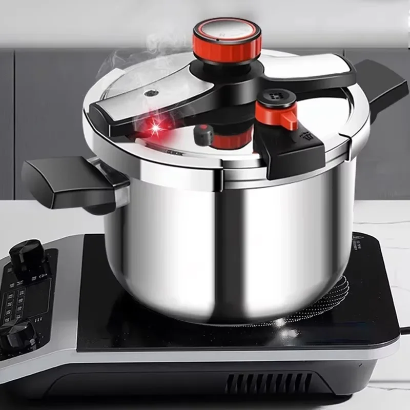 

Многофункциональная плита 8 л/10 л/12 л из нержавеющей стали 304, индукционная скороварка для быстрого приготовления