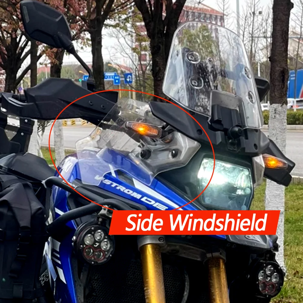 

For SUZUK DL1050 V-strom modification side windshield side wing windshield motorcycle side windshield modification accessories