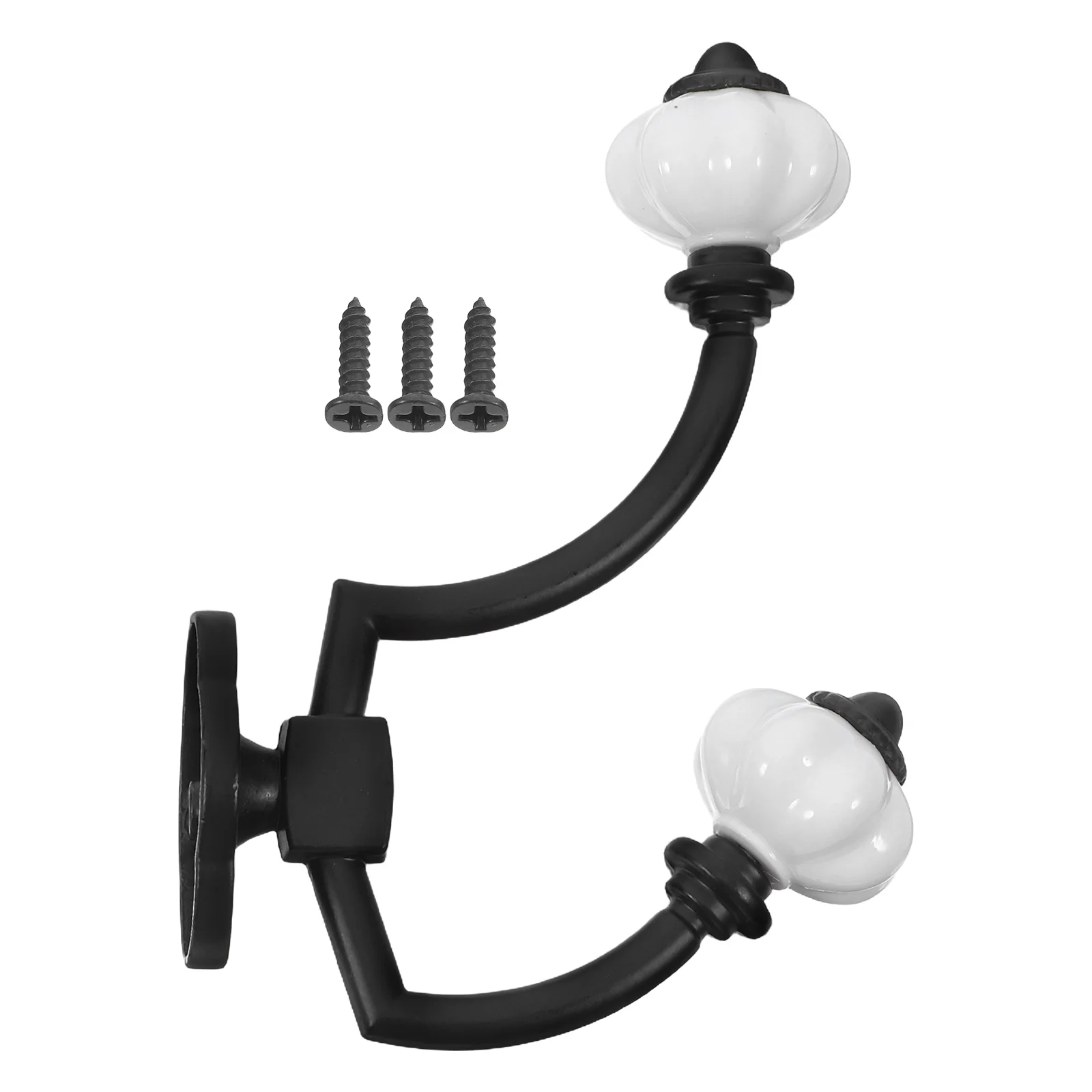 

Coat Rack Hooks Punch Hole Metal Vintage Wall Mounted Heavy Duty Screw In Rustic Hooks For Clothes Hats Bags Towels