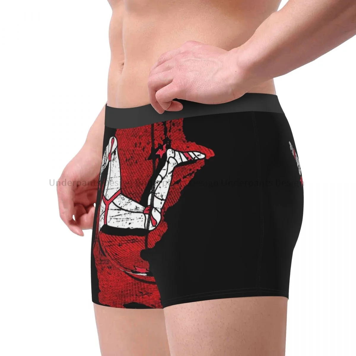 National Flag Isle Of Man TT Races Underpants Breathbale Panties Man Underwear Sexy Shorts Boxer Briefs