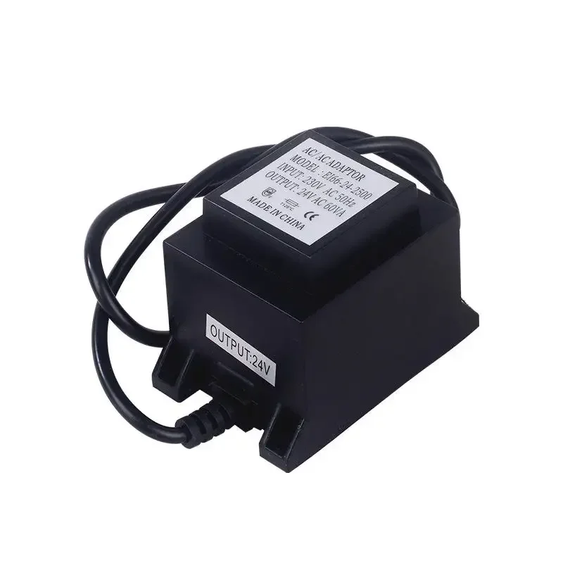 

IP67 Waterproof NO Plug LED Driver Toroidal Transformer Power Adapter 220V to 12-24V AC/DC for Strip Lighting