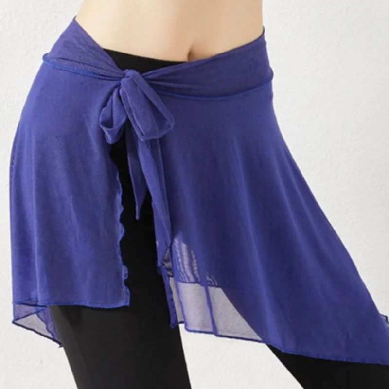 

Yoga dress short skirt women's gauze temperament anti-slip strap skirt