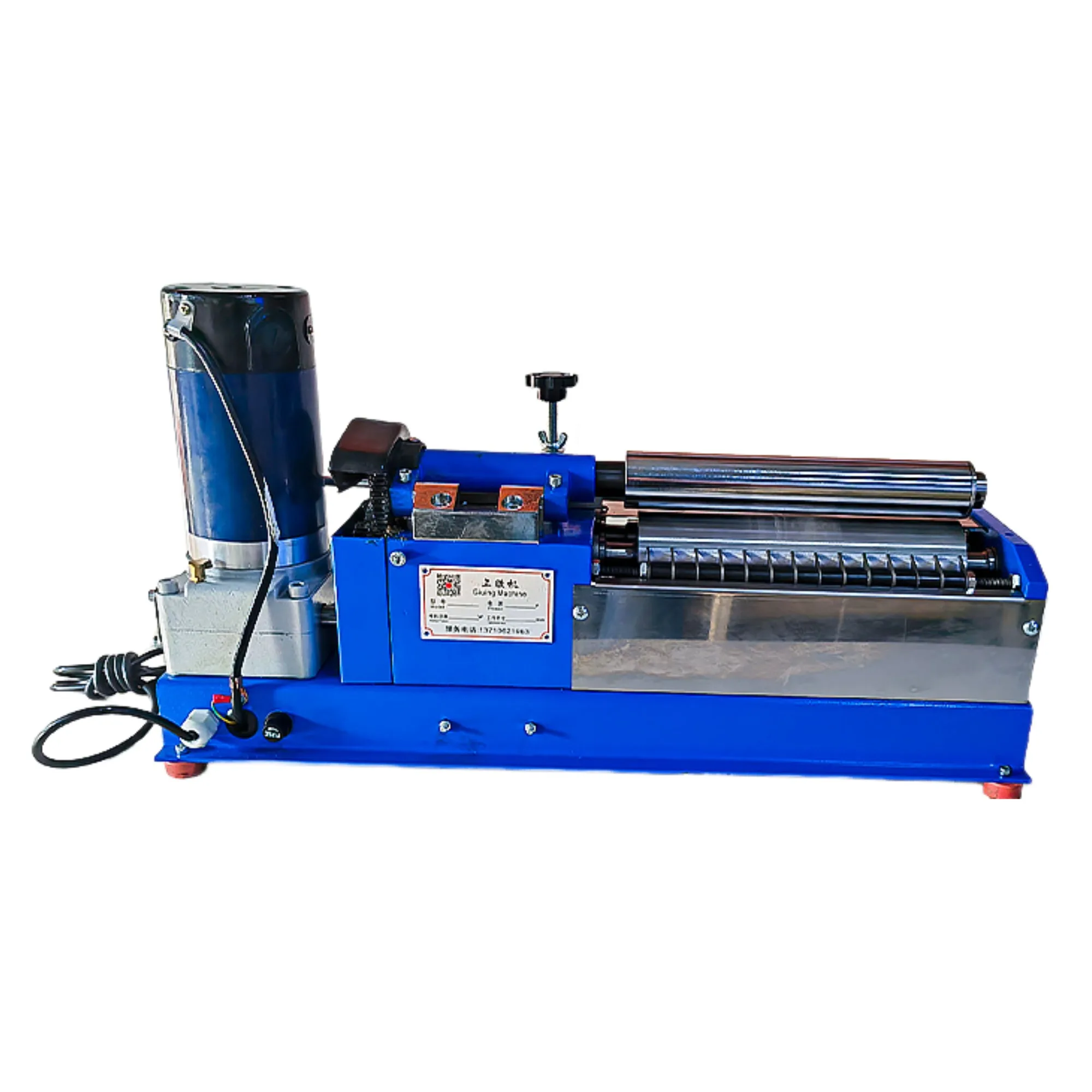 Witte Latex Lijm Coating Machine GL-F108 Leer Papier Shell Roller Montage Machine