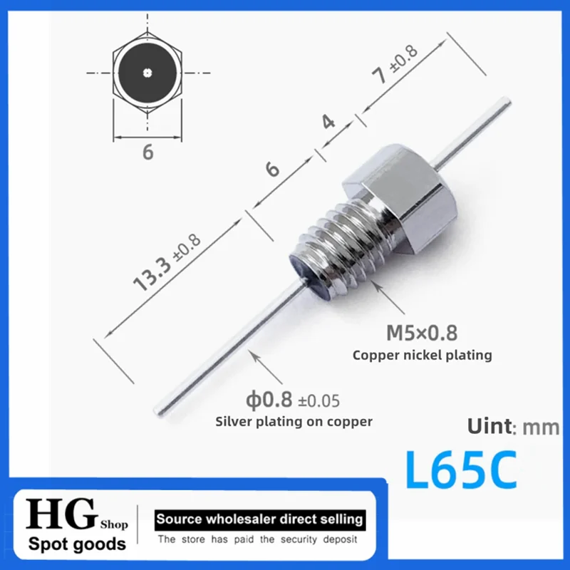 10 個 圧力トランスミッタセンサーのスルーホール容量は 1500PF/M5-152/500V CT52-1000P