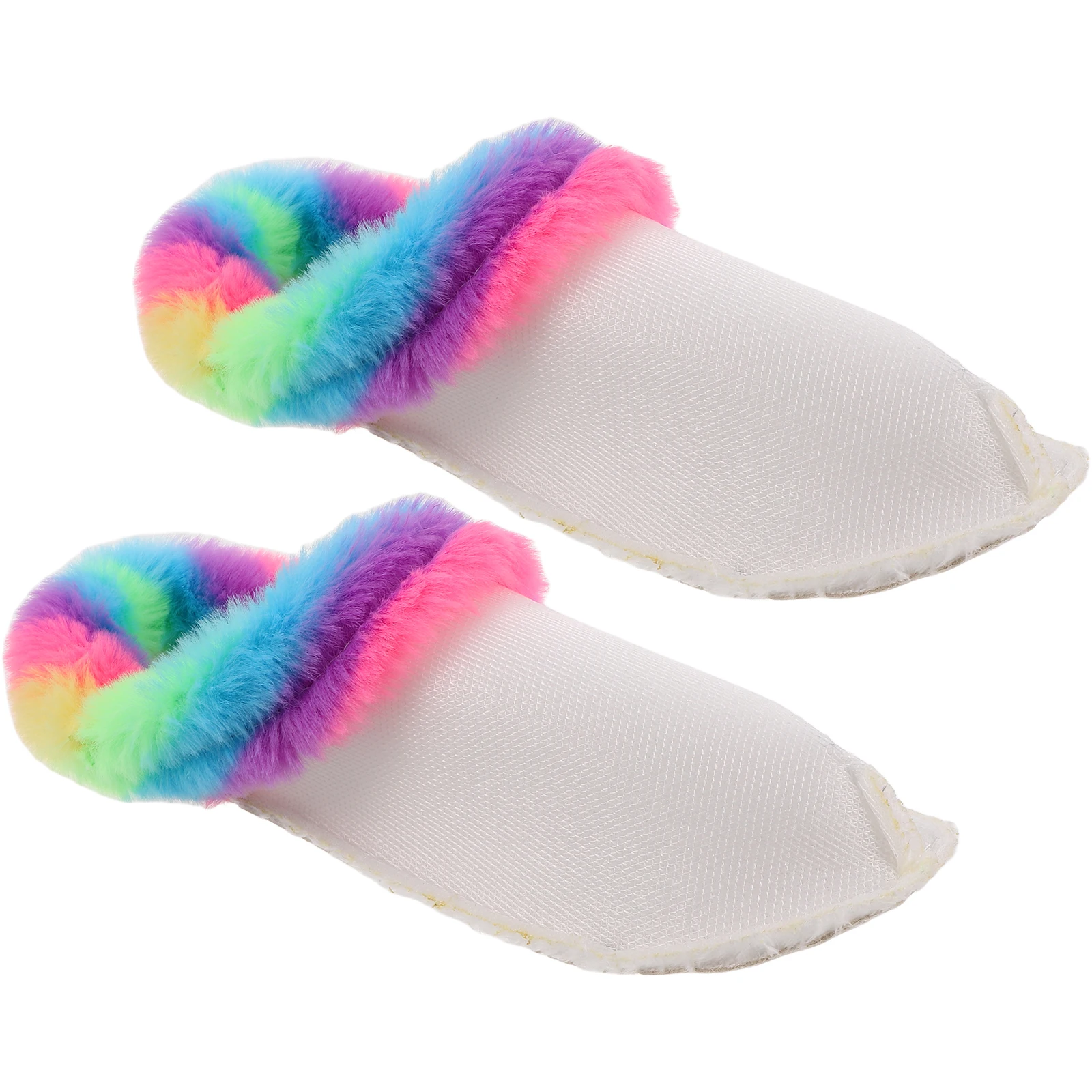 Winter Liner Inner Removable Shoe Insert Furry Insole Warm Comfort Colorful Transform Clogs Home Textile