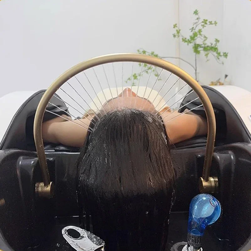 الراقية متعددة الوظائف كراسي الشامبو الحلاق صالون حلاقة دش تدليك كهربائي كراسي الشامبو صالون الأثاث كاما شامبو FYSB #5