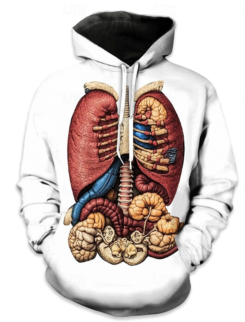 Trendy Fake Blood 3D Print Hoodies Men Women Fashion Casual Sweatshirts Hooded Pullovers Tracksuit Clothing Bloody Hoodie Tops