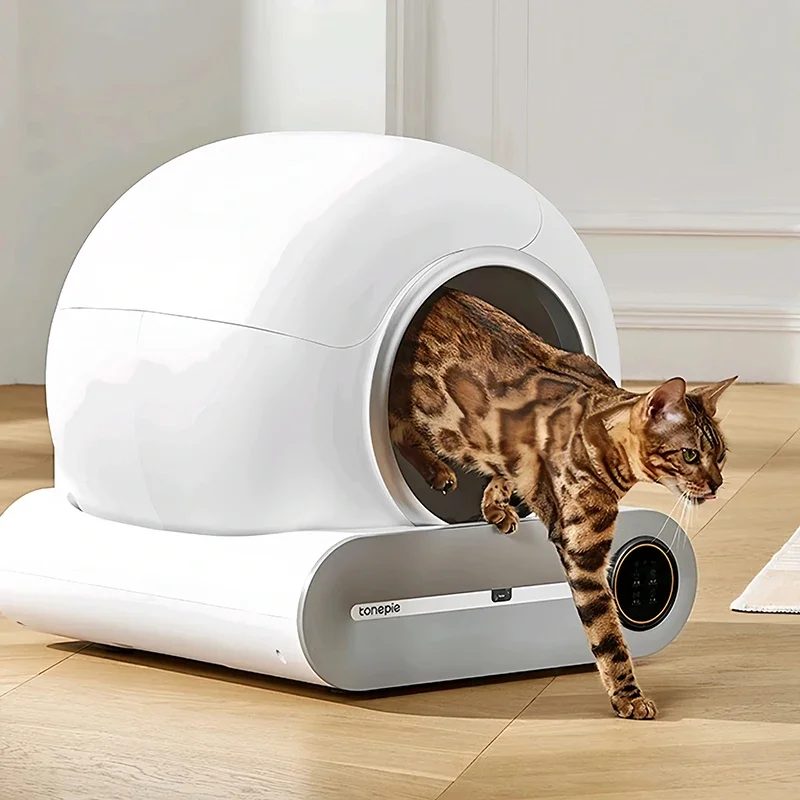 

Automatic Cat Litter Box Large Cats Toilet Enclosed Deodorization Self-cleaning Smart Litter Tray Cats Accessories Pet Products