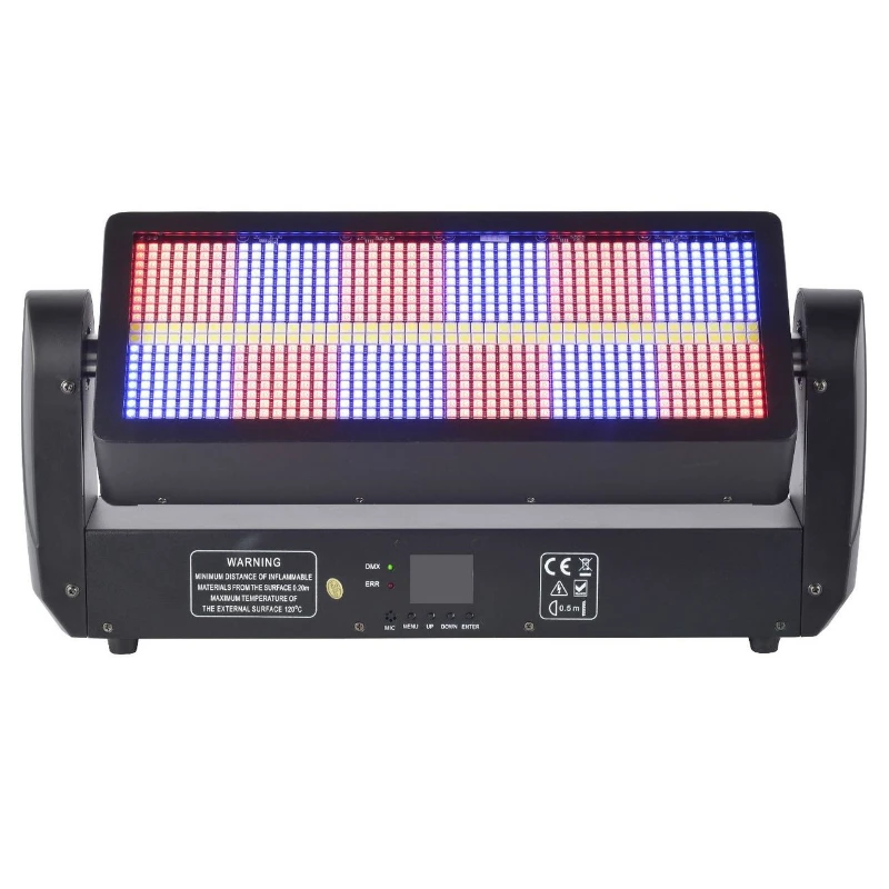 Stage Light 400W Moving Head Strobe Light Bar Clear Background Washer Light KTV Exploding Stage Lighting