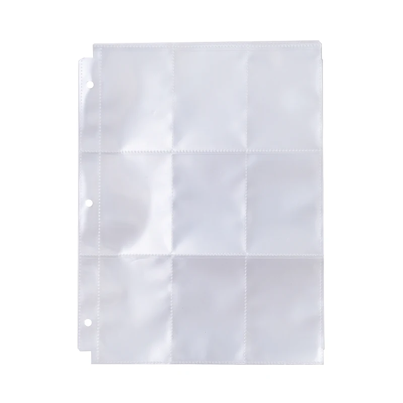 

Trading Card Binder 9 Pockets 3 Inch Pages Collector Album Holder Organizer