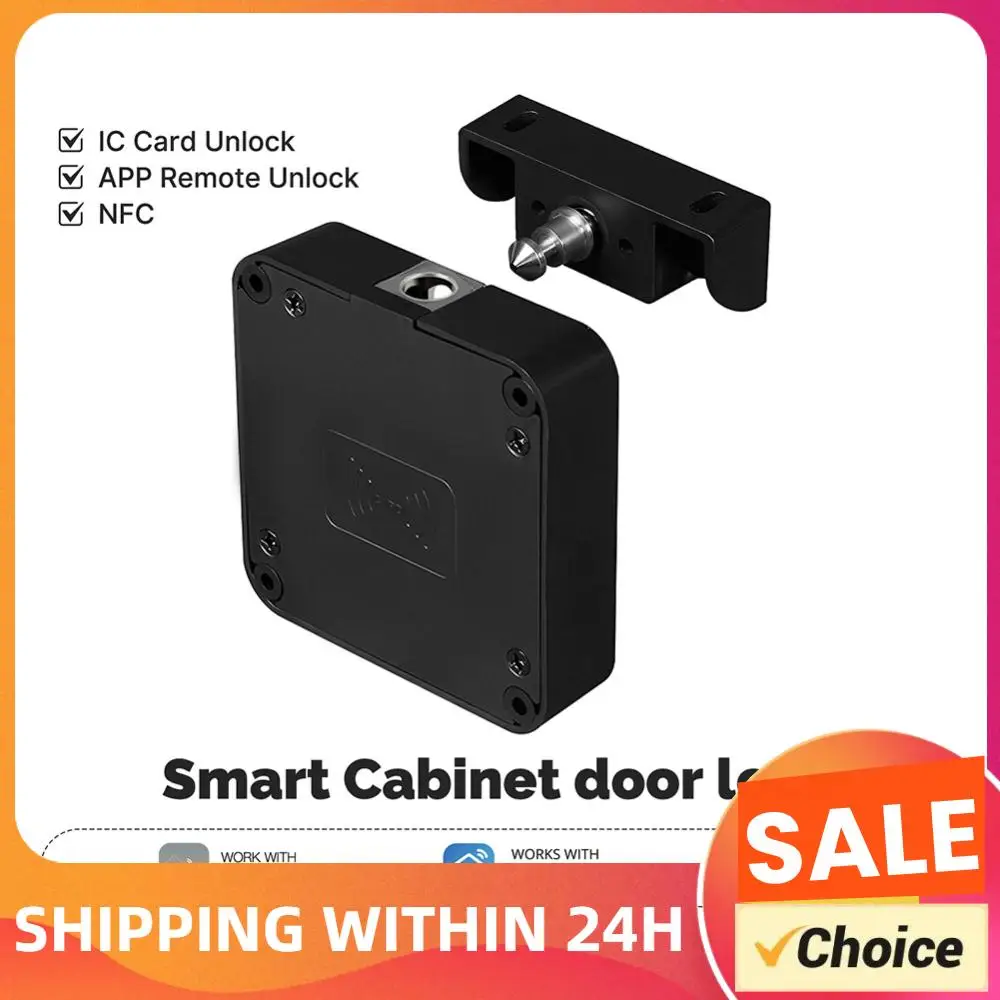 

Smart Wood Cabinet Lock APP Remote Control Keyless IC Card Unlock Door Locker Drawer Electronic Lock for Furniture Drawer