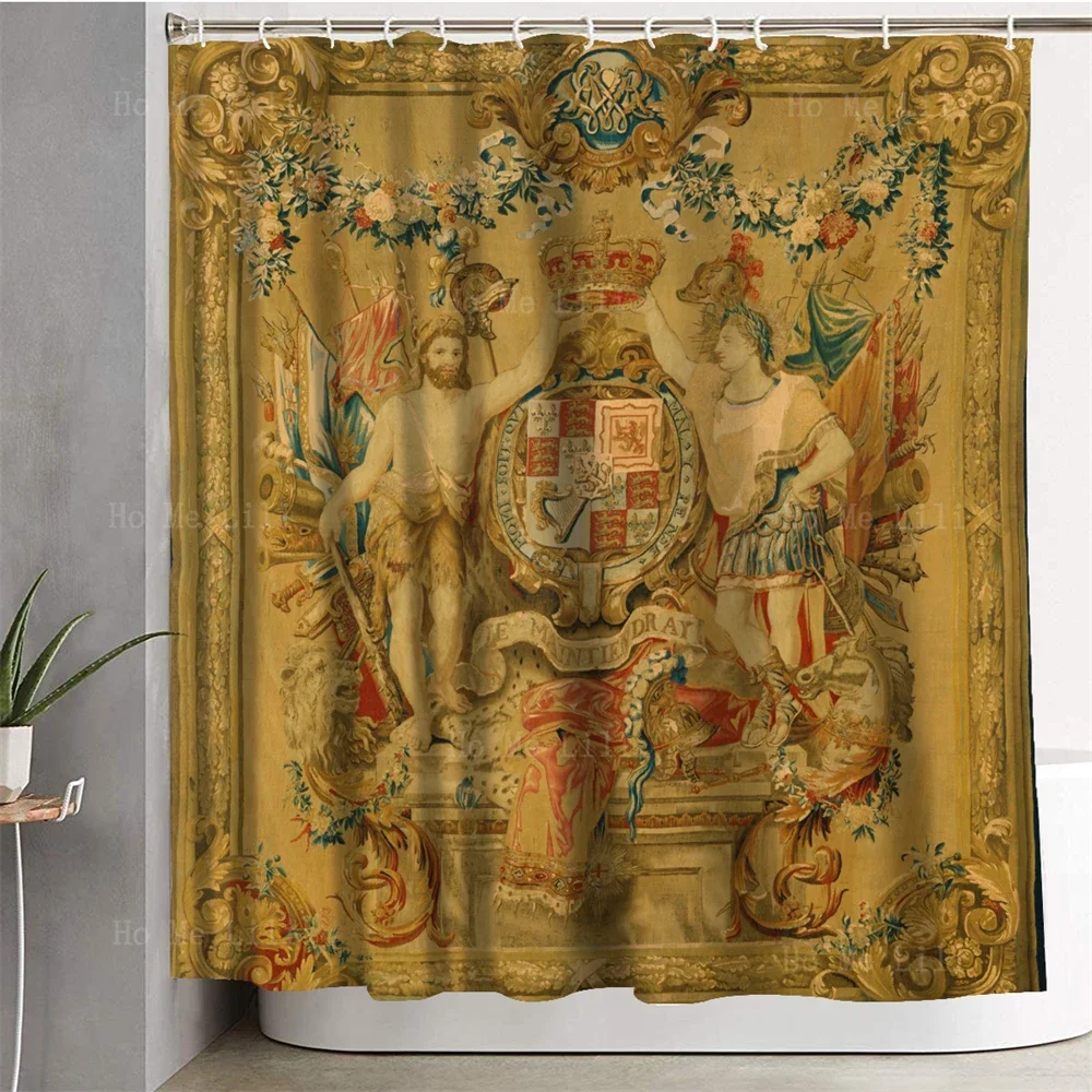 The Metropolitan Museum Of Art Heraldic Medieval Art Of William And Mary Decorate Shower Curtains For Family