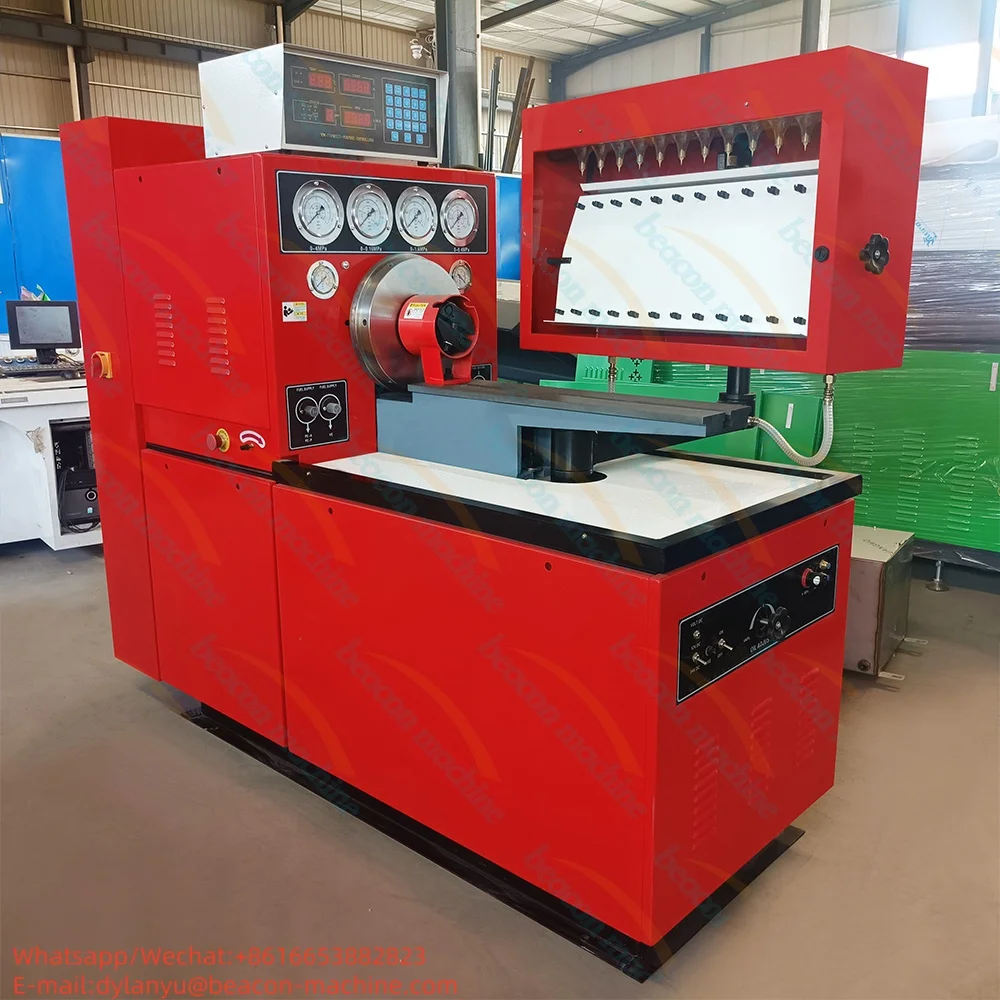 Diesel Fuel Injection Pump Test Bench 12‑Cylinder Injector Pump Calibration Testing Machine For Diesel Pump Repair