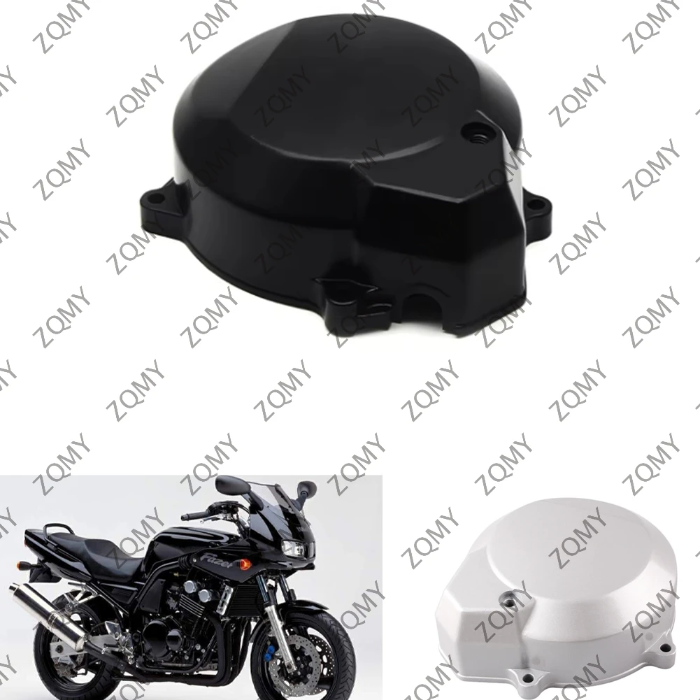 Motorcycle Left Side Cover Engine Stator CrankCase Cover Guard Generator Protector For Yamaha FZ400 4YR 97-98 FZS600 Fazer 98-03