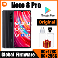 Xiaomi Redmi Note 8 Pro smartphone Global ROM  Smartphone Helio G90T 4500mAh 64MP  6G+128G 8+128G used phone