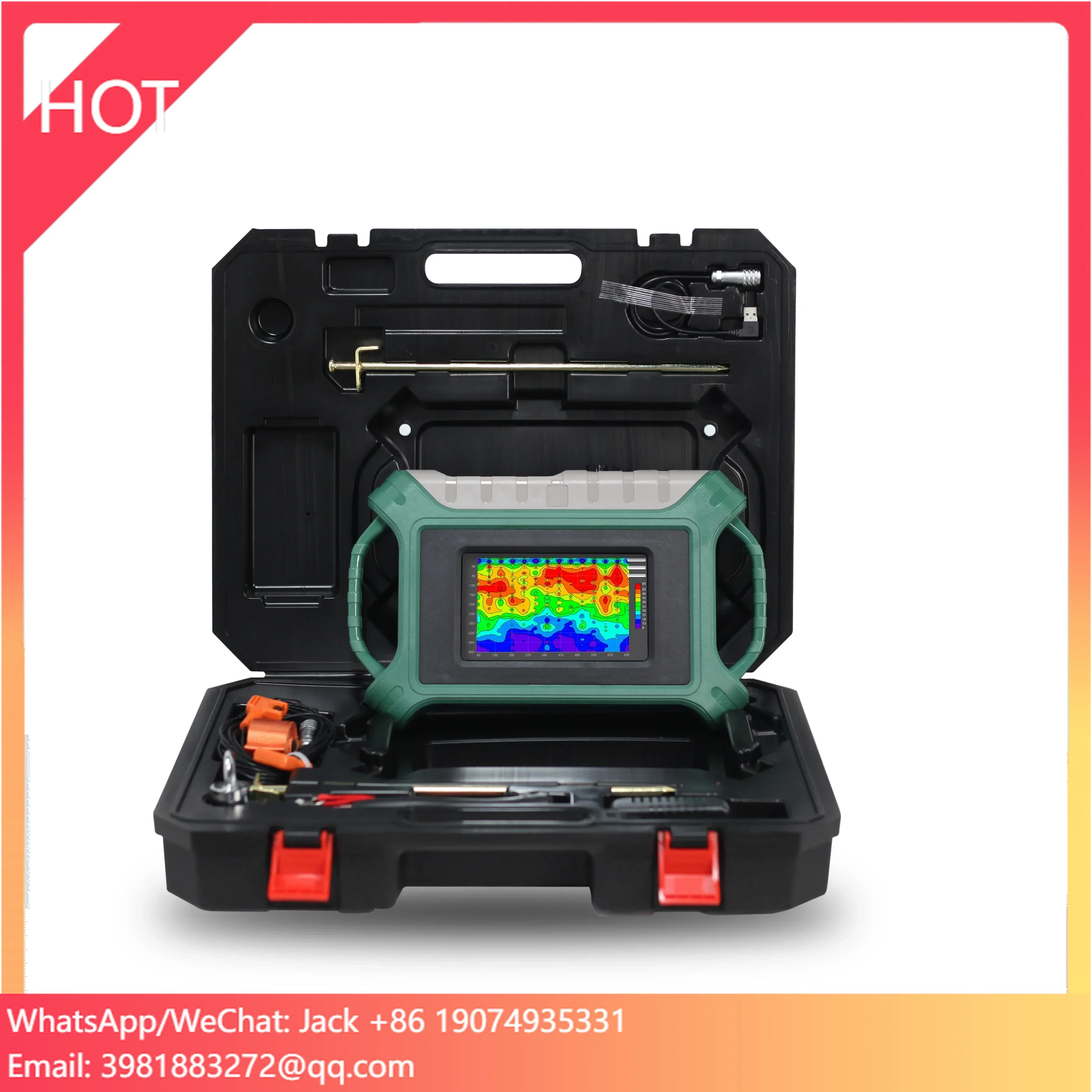 ADMT-300S-X Water Detector For Measuring 100 Meters Deep Underground Water