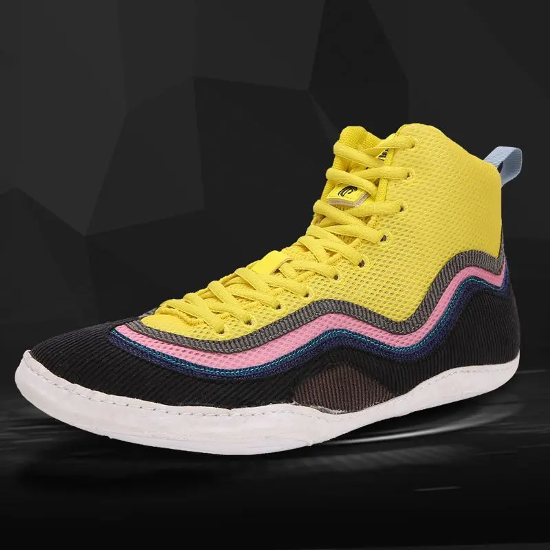 Hot-selling New Professional Unisex Breathable Durable Comfortable Training Lightweight Wrestling Shoes Fitness Boxing Shoes