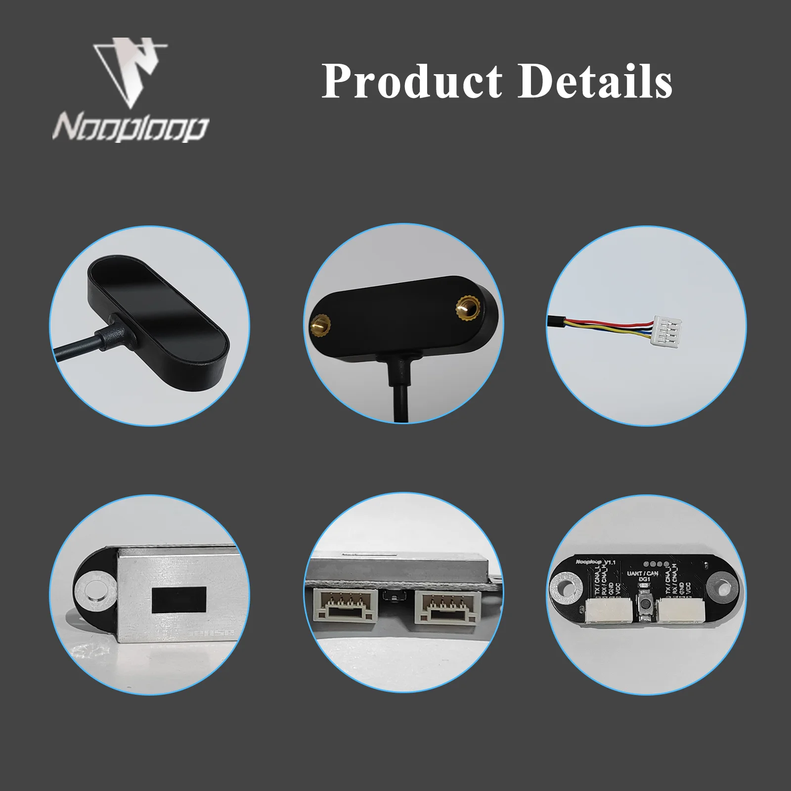 TOFSense مستشعر المدى بالليزر وحدة رادار لتجنب العوائق UART/CAN المنفذ التسلسلي Nooploop