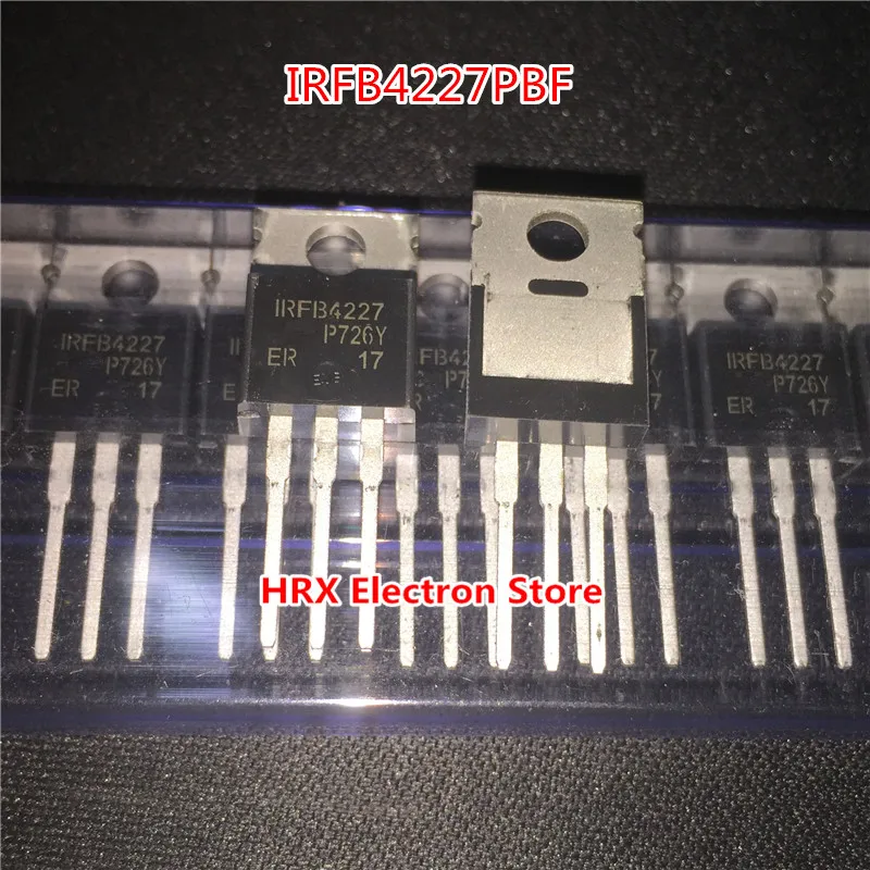 100% New Original Import 2023+ IRFB4227PBF IRFB4227 FB4227 MOSFET 200V 65A TO-220 (10-50PCS)
