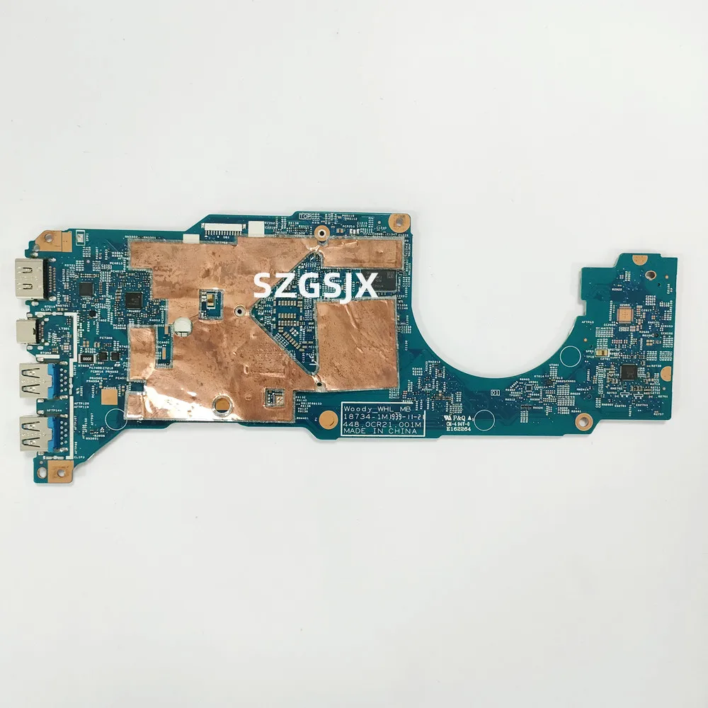 FOR Acer Spin 5 SP513-53N, Laptop Motherboard, 18734-1M ,CPU  i5-8265U CPU+8G RAM NBH6211004  100% TEST