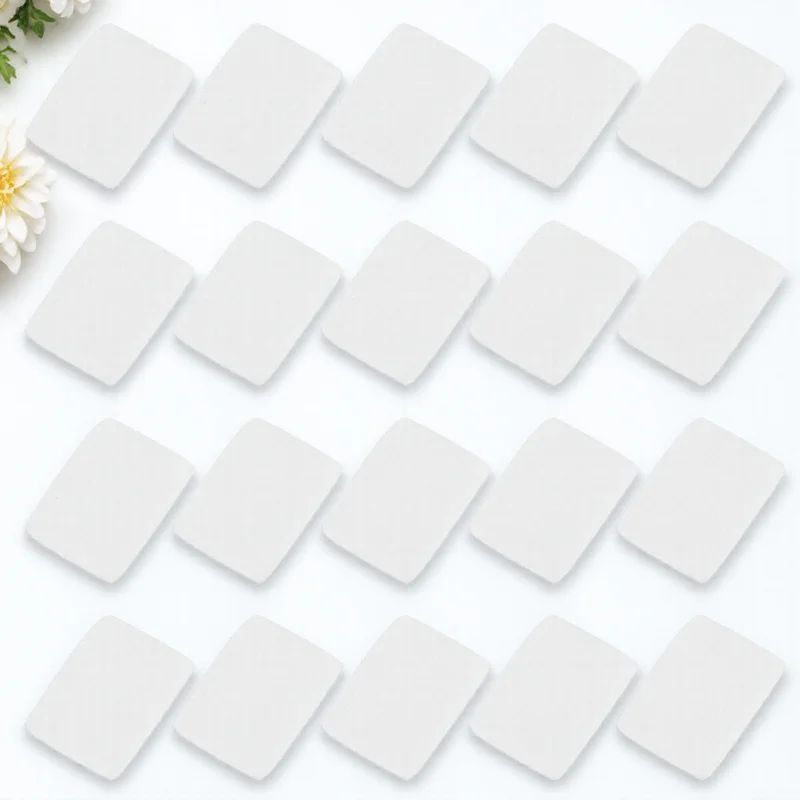 

50Pcs Car Essential Oil Diffuser Pads Absorbent Cotton Core Refill Soft Fiber Replacement for Vent Clip Humidifiers Necklace