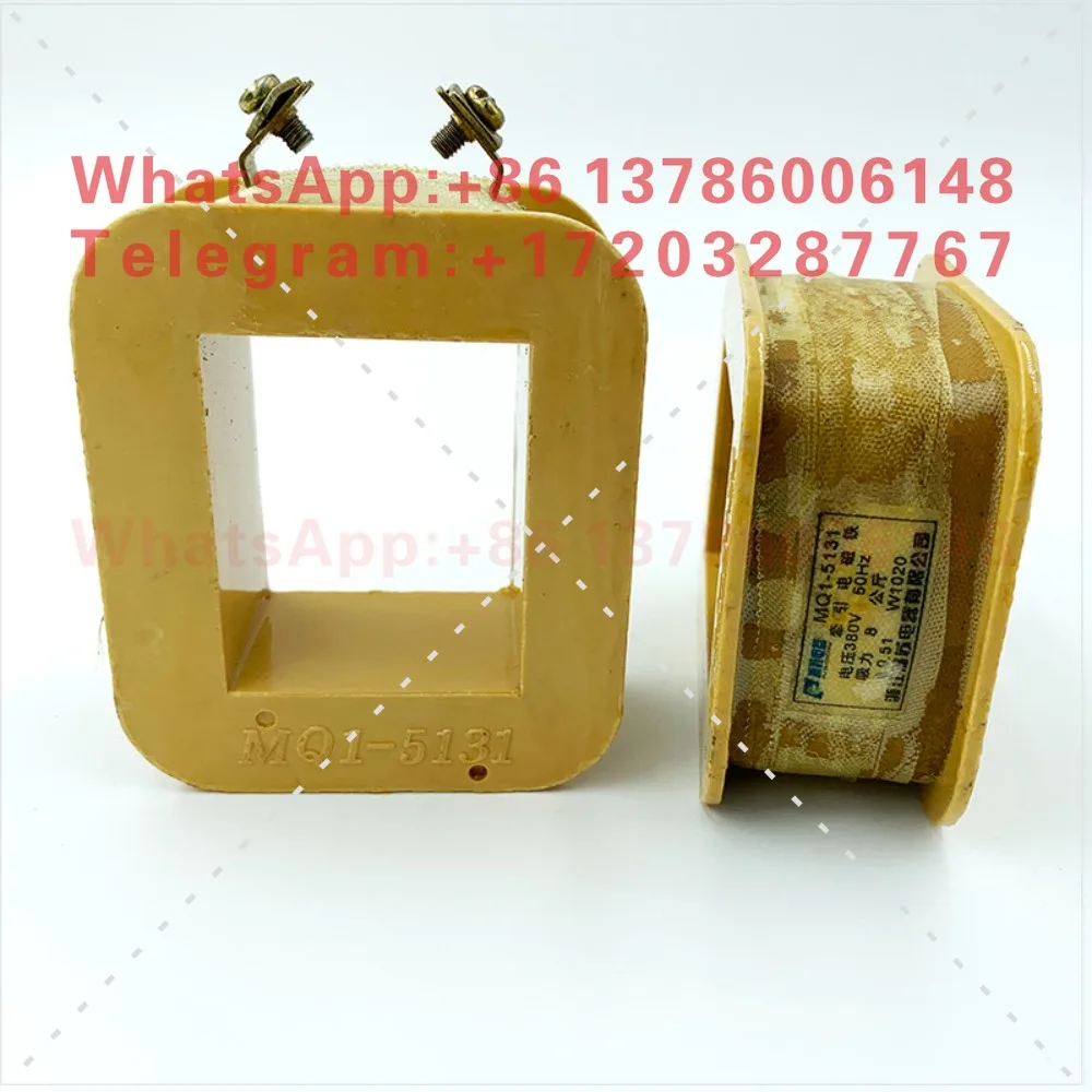 MQ1-5131 traction electromagnet coil, all copper MQ1-8N Class A, suction 80N stroke 25MM red copper