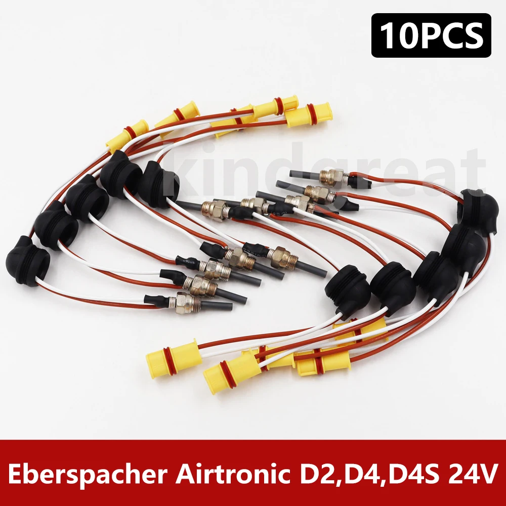 

10PCS/Lot 85-98W Car Heater Glow Plug 252070011100 For Eberspacher Airtronic D2 D4 D4S 24V Diesel Parking Heaters