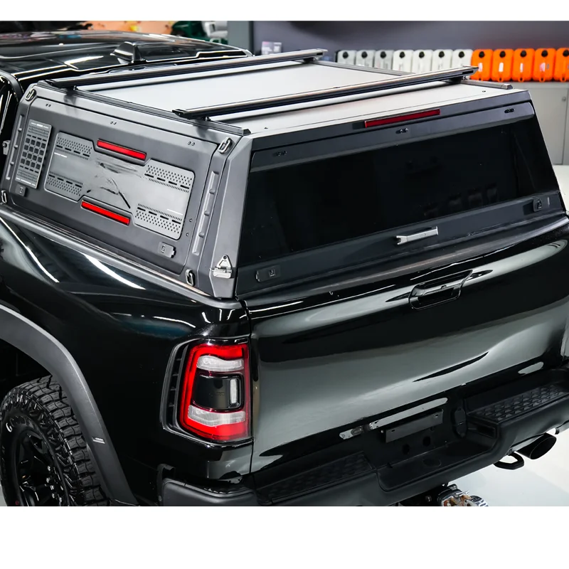 High‑Quality Fold‑able Pick‑up Bed Hard Top Canopy Topper, Compatible With Raptor, Tundra And Other Pickup Models