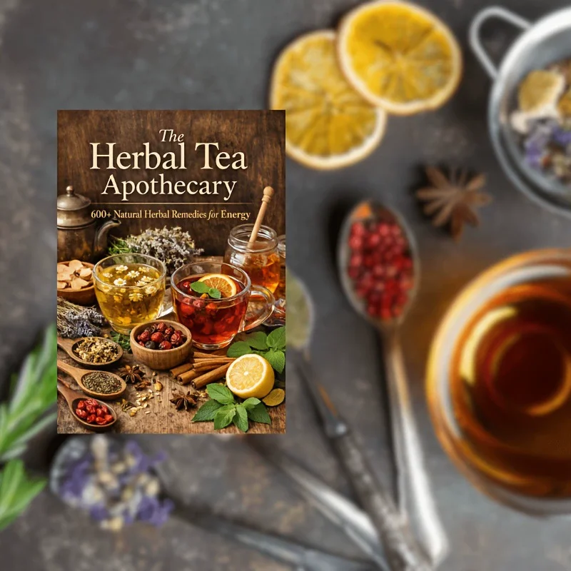 The Herbal Tea Apothecary Book Herbal Tea Health Handbook herbal tea drink formulas, energy vitality and daily health themes