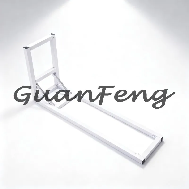 White Metal Wedding Arch Stand for Party Backdrop Adjustable Iron Balloon Flower Frame Folding Base No Assembly