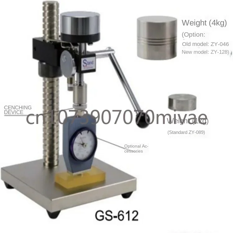 DeLore Hardness Tester Test Bench GS-612 Constant Pressure Manual Test Bench Shore Hardness Tester