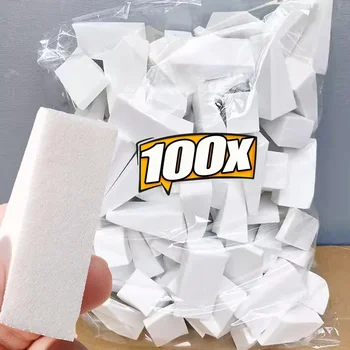 100 개/대 삼각형 건식 습식 사용 메이크업 스펀지 페이스 파운데이션 컨실러 BB 크림 파우더 블렌딩 스미어링 퍼프 화장품 도구