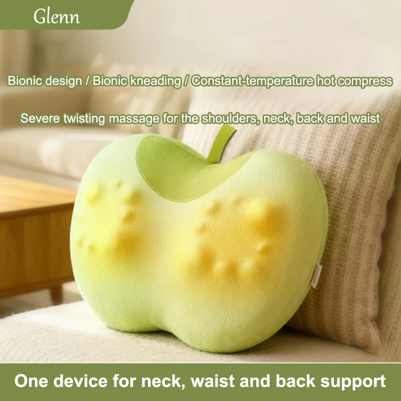 

Multi Functional Neck and Shoulder Massager Household Neck and Back Kneading Tool with Multiple Adjustable Hot Compress Massage