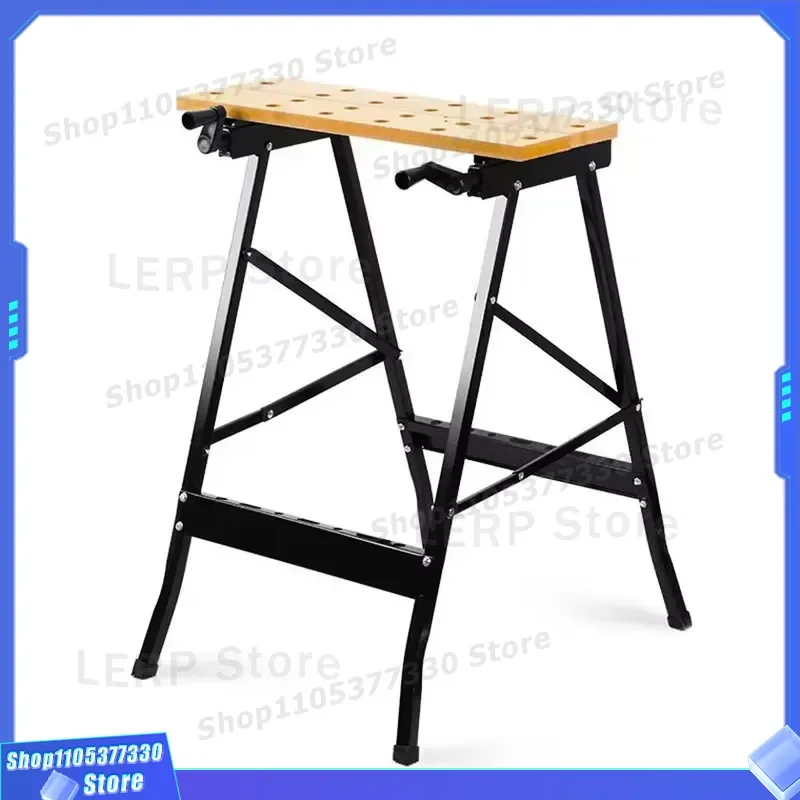 Heavy Duty Folding Saw Table Stand for Woodworking DIY Project Center Universal Workbench Portable Support 5kg Capacity