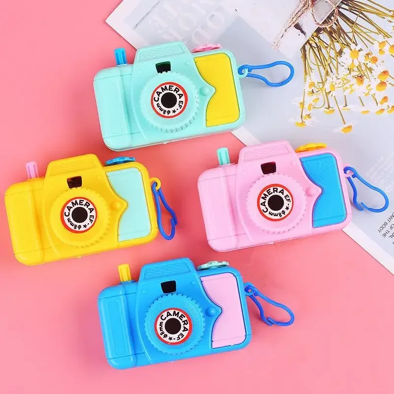 1 Pcs kids Projection Camera Toys Children Mini Analog Digital Camera Toys Children's Educational Gifts