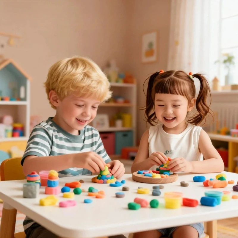 Complete Air Dry Clay Kit 36 Colors for Kids Soft Non Toxic Ultra Light Modeling Clay with Sculpting Tools and Storage Bags