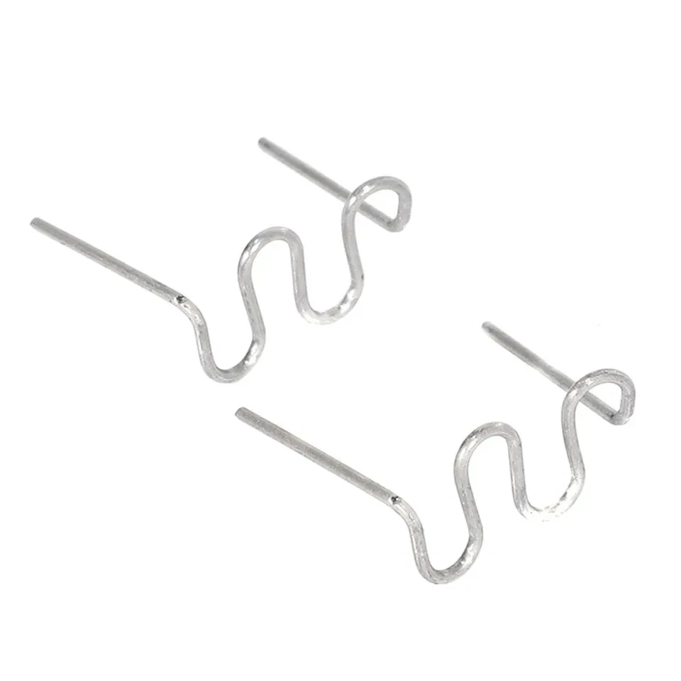 1000PCS Paku Las 0.6mm S Wave Staples untuk Kit Perbaikan Plastik Bodi Mobil