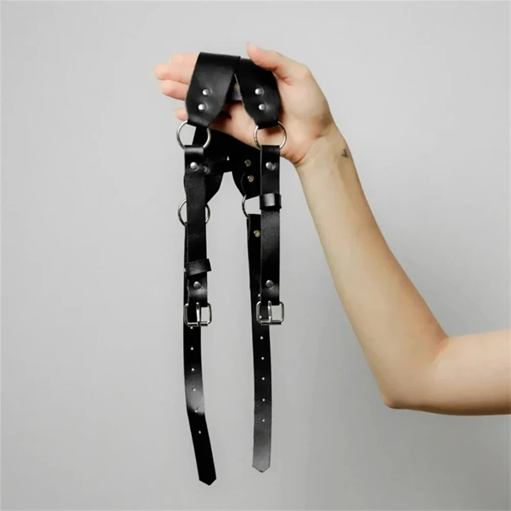 Frauen Sexy Leder Masken Augenbinde Gothic Cosplay Mode Maske Halloween Karneval Party Maskerade Ball Phantasie Maske Zubehör