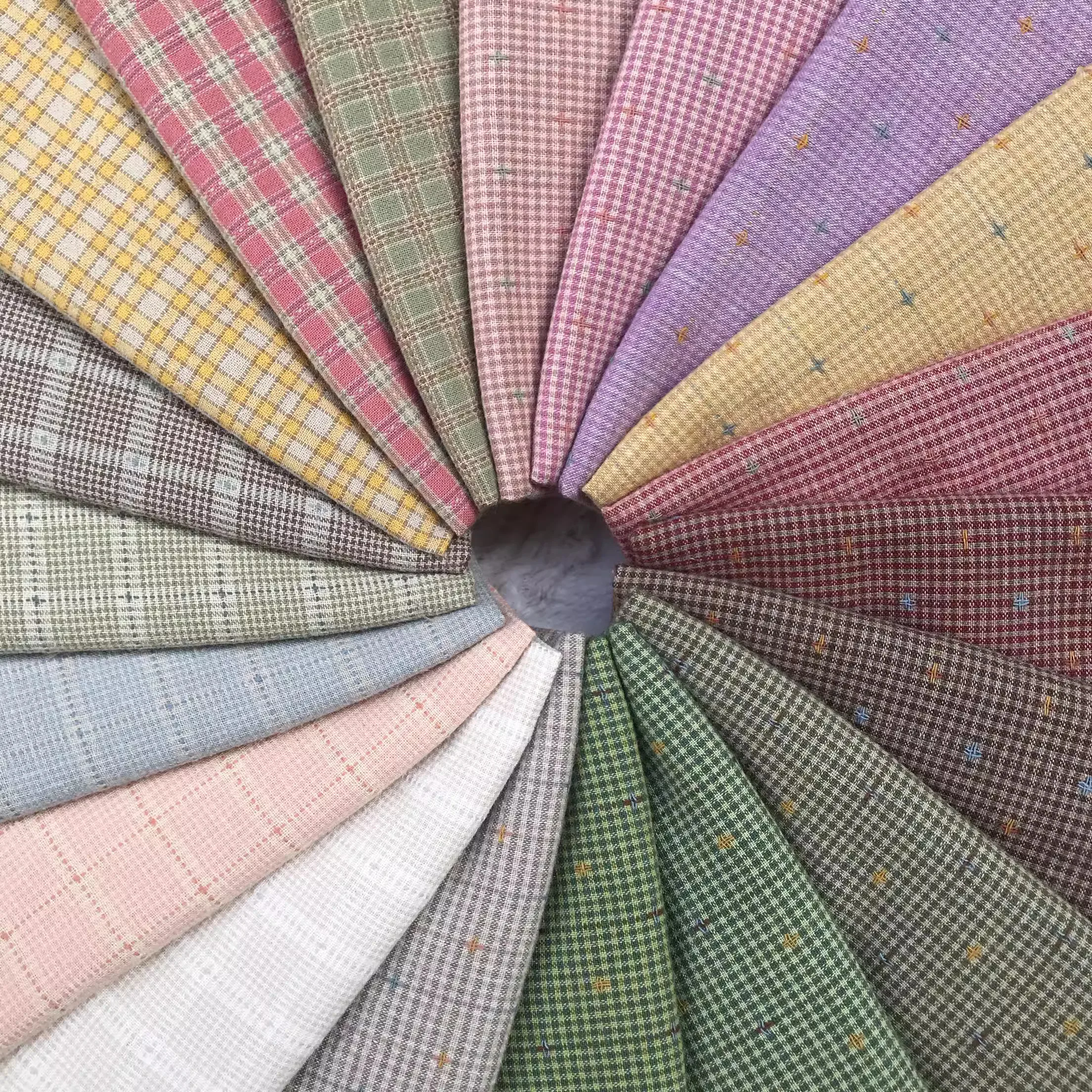 

50x55 м ретро пряжа окрашенная японская ткань ручной работы DIY Patchwor100% хлопчатобумажная ткань для шитья кукольной одежды пучок одеял