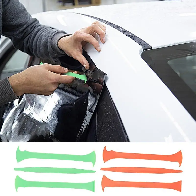 

Color-changing Film Invisible Car Cover Ergonomic Design Wrap Edge Corner Stick Magnet Squeegee SmootMicro Vinyl Wrapping Tools