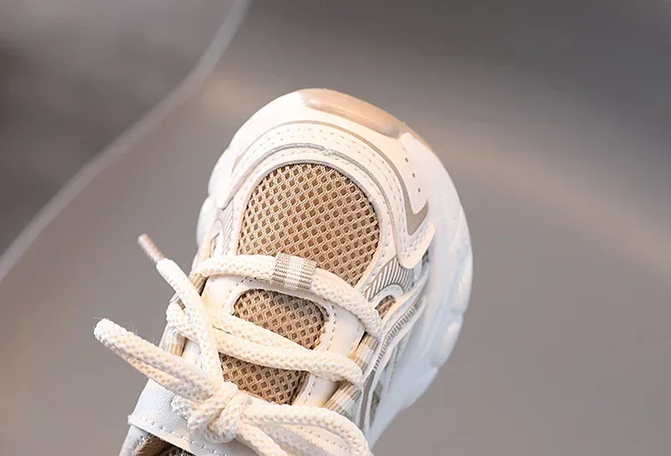 Kinder-Sneaker für Mädchen, Schulschuhe, Freizeitschuhe für Jungen, Frühling/Herbst, vielseitige Kindersneaker, atmungsaktive Mesh-Schuhe – Detail 13