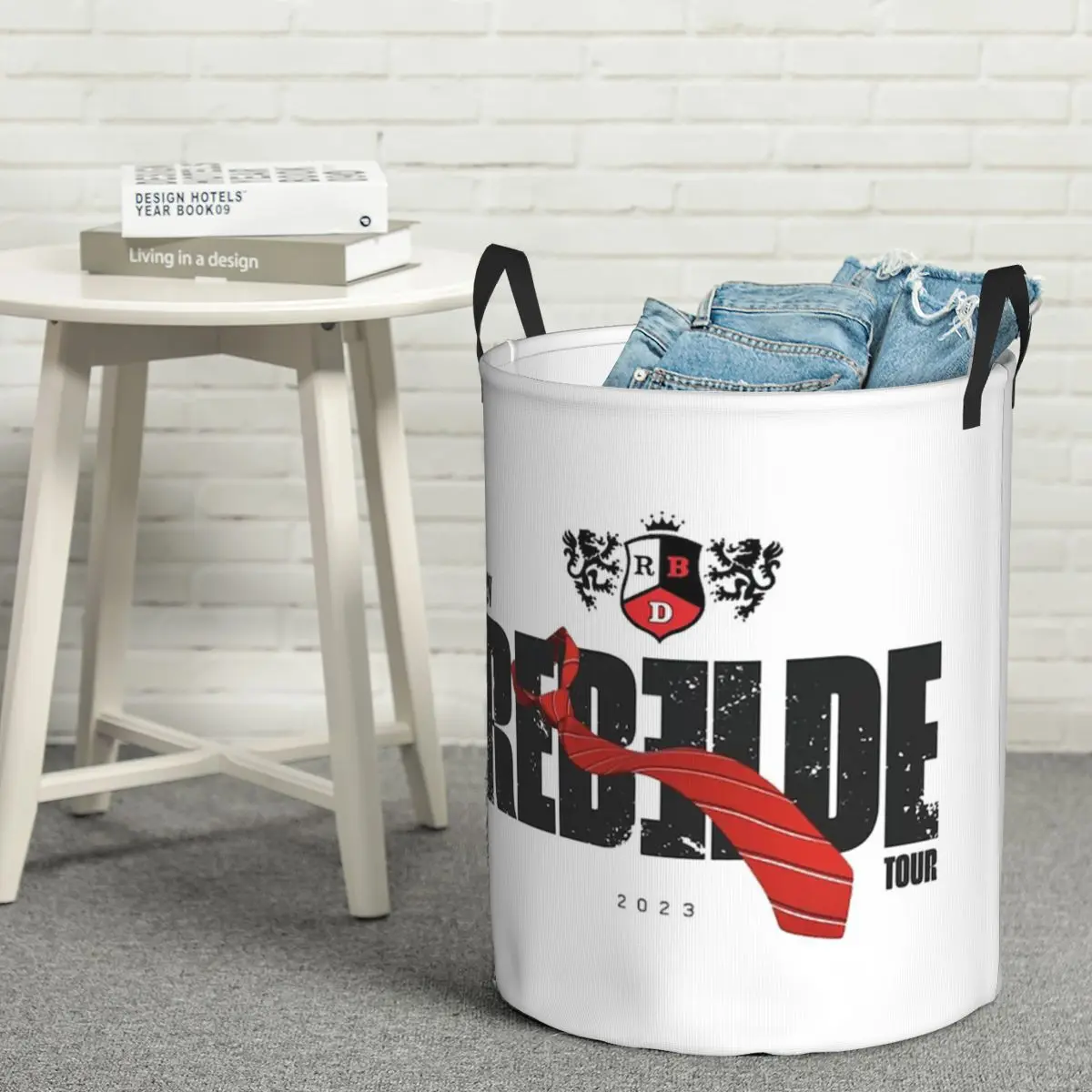Cesto de Ropa Plegable RBD Rebelde Mexican, Cesto de Lavandería Grande, Cesto para Lavar Ropa de Niños, Organizador del Hogar
