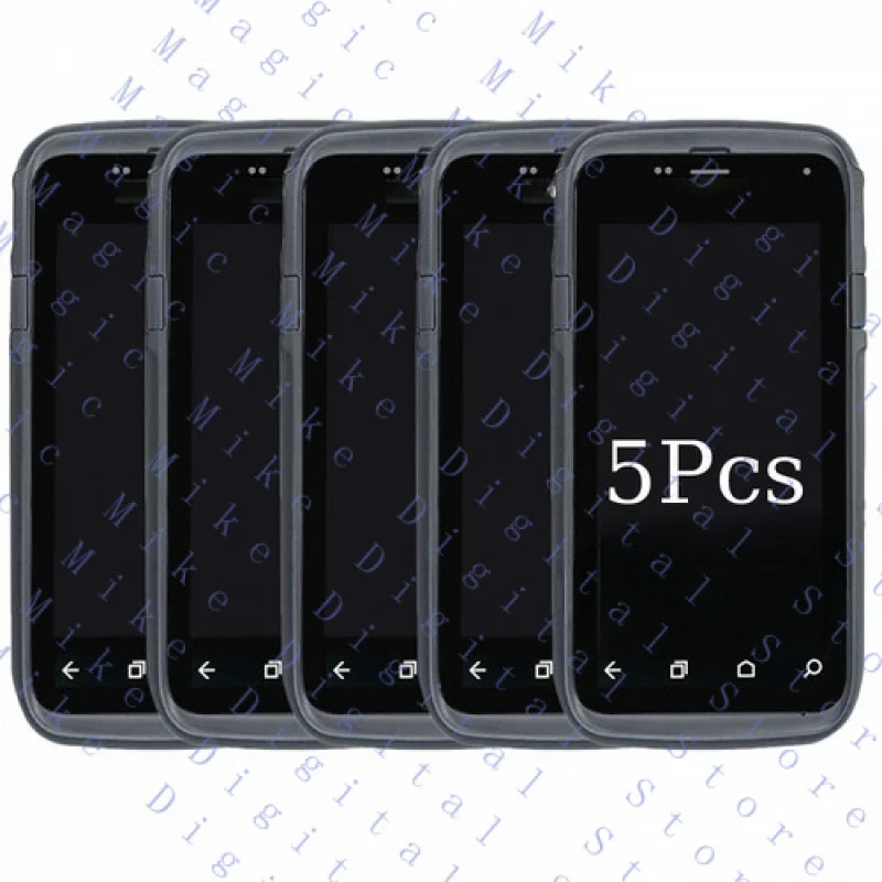 UU  5Pcs Digitizer LCD with Touch Screen + Front Cover for Honeywell Dolphin CT50