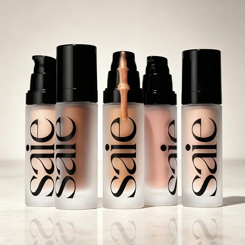 Fashion Saie Facial Contour Light Silky Touch Highlighter Dewy High Gloss Liquid Blush Moisturizing Concealer Antioxidant Makeup