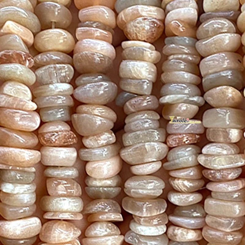 Naturstein-Edelstein, bunter Fluorit, unregelmäßige 9-10mm rohe lose Spacer-Perlen für die Schmuckherstellung, DIY-Armband-Anhänger und Zubehör – Detail 12