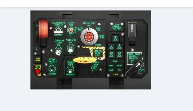 Applicable to F18 UFC MIP Cockpit Front Dashboard Simulation Flight MfD DDI DCS HUD