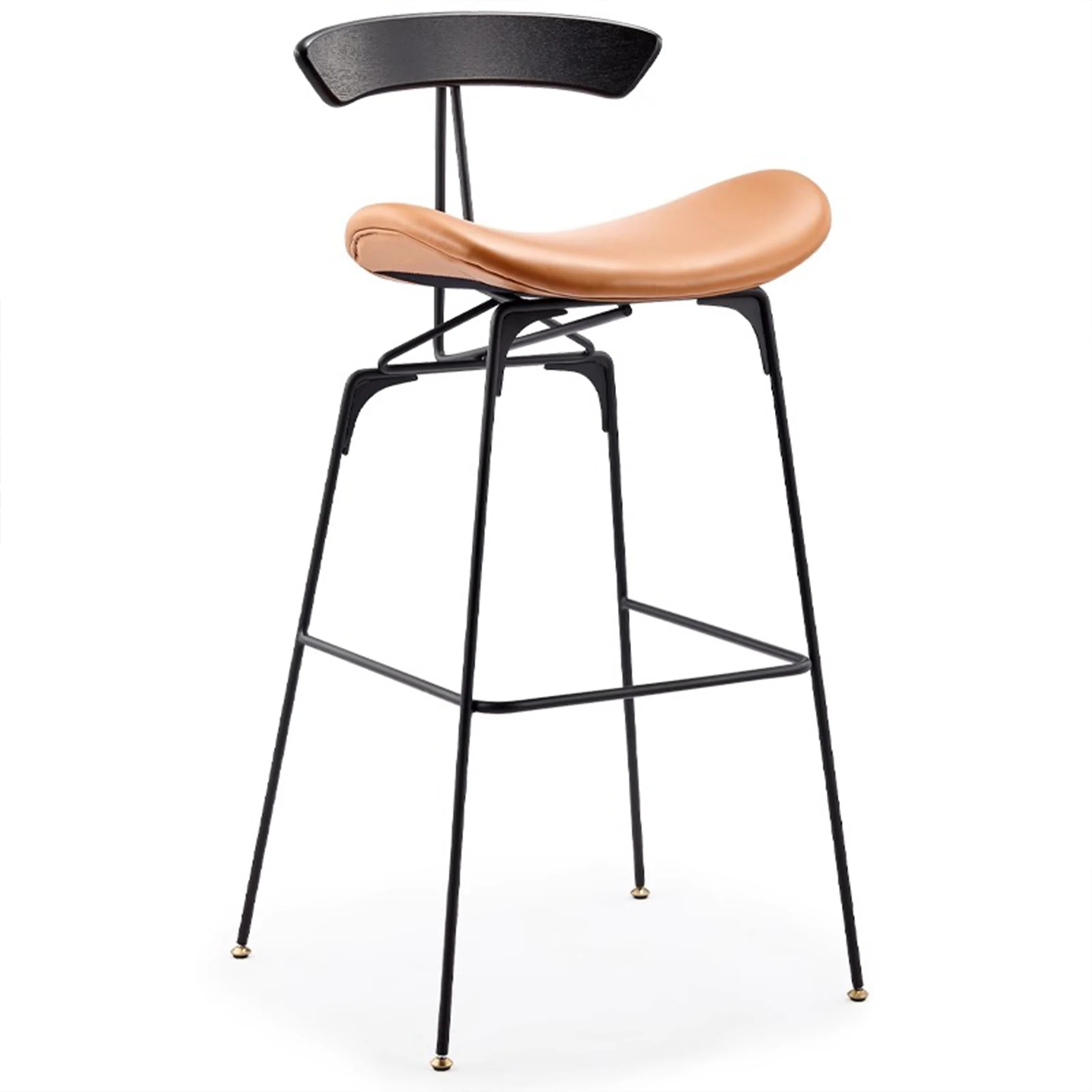 

Modern Leather Stool Counter Chair Bar Commercial Bar Stool Chair Dining Chairs Stainless Steel Bar Stool